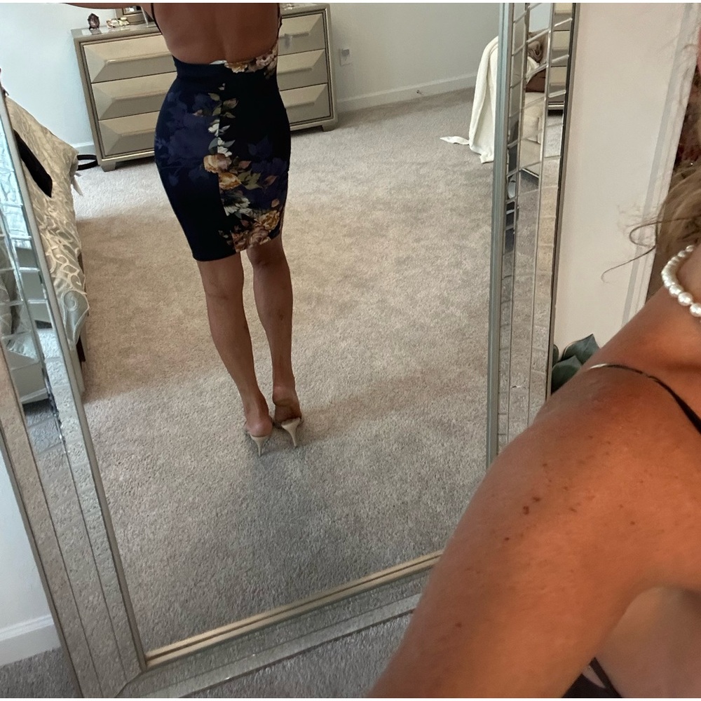 Floral dress just gorgeous